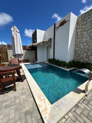 Pedras do Toque Studio 01 - com ampla piscina privativa