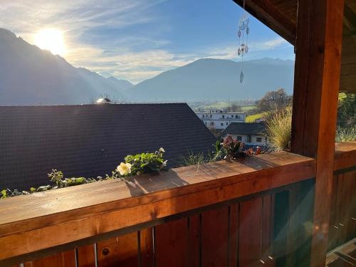 Altan/terrasse, Bergmanns Ferienapartment in Debant