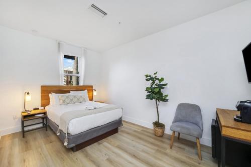 1 double bed