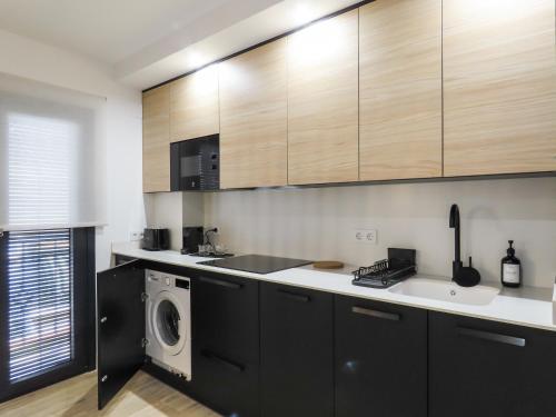 Konyha, Apartamentos Casa Miguel in Andújar