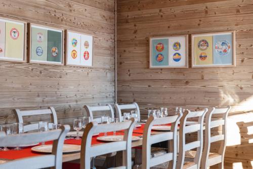 מסעדה, Le Val Thorens, a Beaumier hotel in סאינט-מרטין-דה-בלוויל