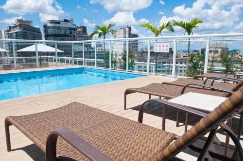 Úszómedence, Normandy Hotel in Belo Horizonte