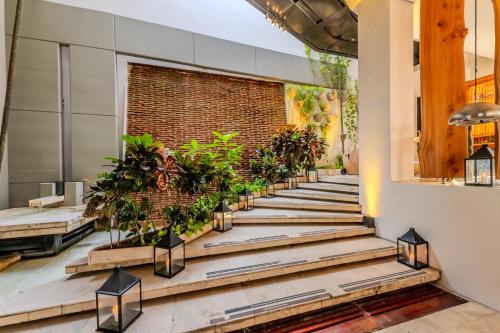 Hotel Boutique Bovedas de Santa Clara By Accor - 정원