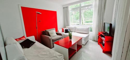 Közös társalgó / TV, Green Park 116 E solanas in Solanas