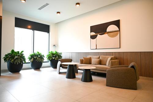 베오그라드 Belgrade Waterfront LINA Apartments 4성급 싱글룸 레스토랑