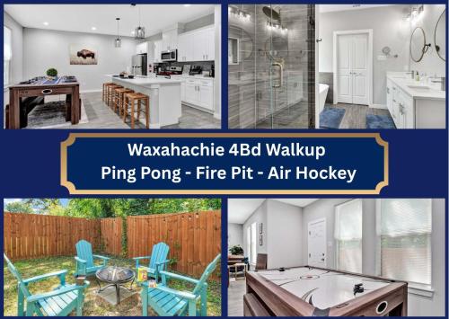 . Waxahachie Walkup Backyard Oasis 1 Mi to DWTN Professionally Managed By Stay Albatross