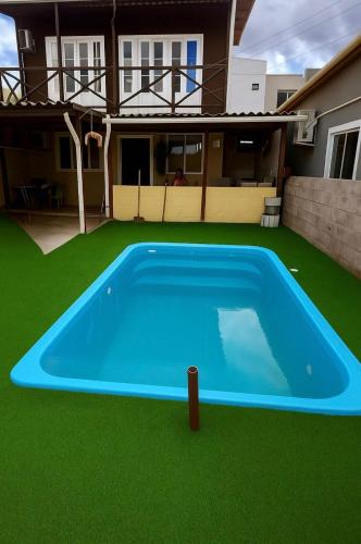 สระว่ายน้ำ, Casa Campeche - 100m da Praia - com Piscina in มอร์โร ดาสเปดราส