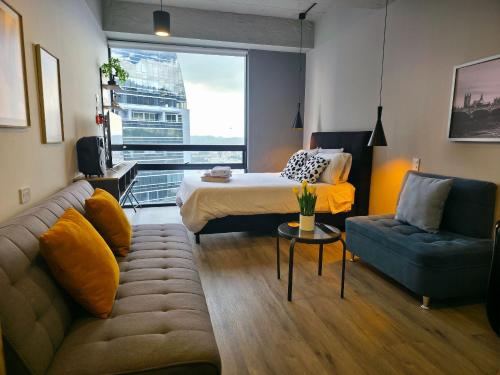 Vista panorámica, con estilo industrial, Usaquen