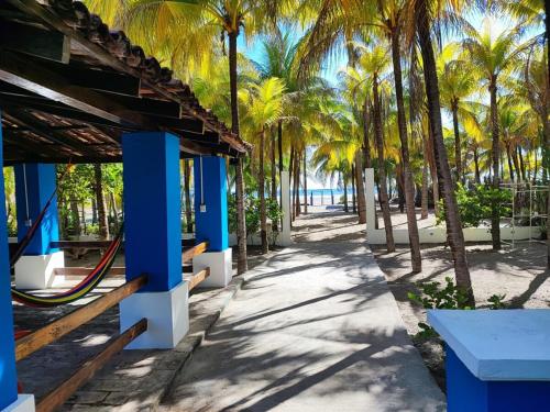 plage, Rancho Mayayi Beach house in El Cuco