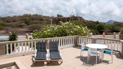 Balcony/terrace, WaraWara Mini resort in Jan Thiel