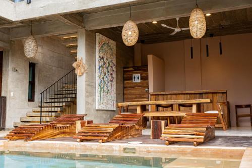 Peldbaseins, Casa Ampa Zikatela – Brisas de Zicatela Puerto Escondido  in Puerto Eskondido