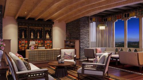 Lobby, Taj Gangtey Resort & Spa, Bhutan in Wangdue Phodrang
