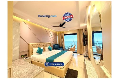 Hotel Beach-front Dreamland Near Jagannath Temple - Lift-Wifi-Parking and Restaurant Facilities - All Room Sea Facing With Attached Balcony - Top Rated Four Star Hotel In Puri