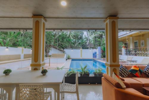 Pvt Pool - Villa Azura Escape - Casa Marialina 8 BR, Saligao (photo 9)