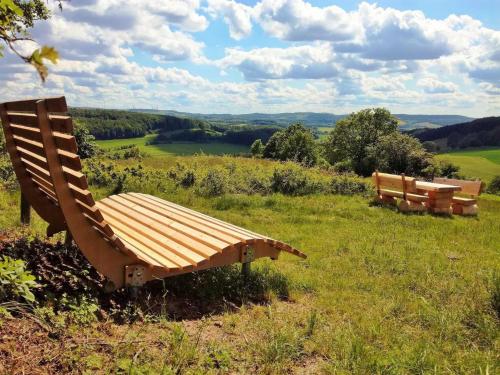 Gemütliches Ferienhaus Alissa für 5 Personen mit Sauna und Kaminofen von Privat im Ferienpark Extert (Gemutliches Ferienhaus Alissa fur 5 Personen mit Sauna und Kaminofen von Privat im Ferienpark Extert) in Extertal