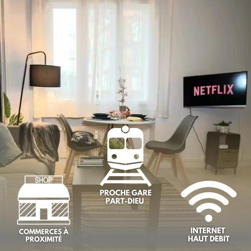 Le Studio Cosy Partdieu Villette
