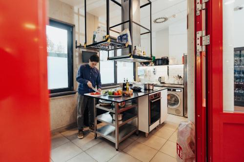 Konyha, MEININGER Hotel Wien Downtown Franz in 02. kerület - Lipótváros