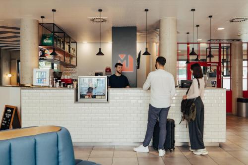 Pub/Lounge, MEININGER Hotel Wien Downtown Franz in 02. kerület - Lipótváros