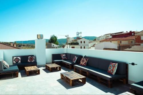 Balkons/terase, Apartamentos Rurales En-Garbo in Santjago Delaespada