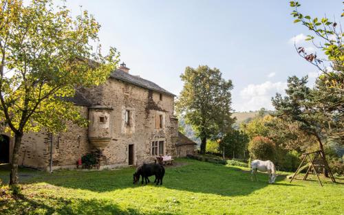 A szálláshely kívülről, Le Prieuré de Saint Sauveur - Climatisation - Séjour Nature & Détente (Le Prieure de Saint Sauveur - Climatisation - Sejour Nature & Detente) in Cassagnes-Begonhes