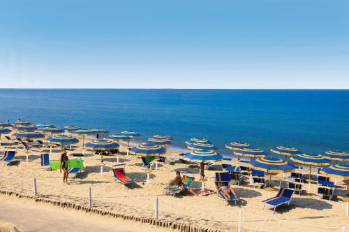 пляж, Happy Camp mobile homes in Villaggio Camping Baia Domizia in Сесса-Аурунка