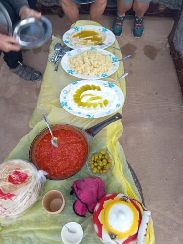 Wadi Ghowair View Camp in Maan