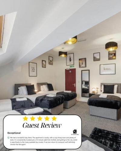 Anfield Cosy Stays - Close to Stadium - Sleeps 14, Liverpool (foto 8)