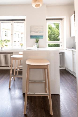 Kitchen, 2ndhomes Comfy Studio Apartment in Toolo in Töölö