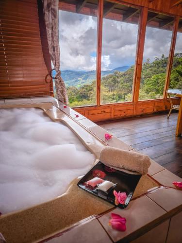 kopalnica, Paraiso Quetzal Lodge in Copey
