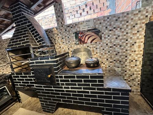 keuken, Casa Cantinho da Família - Na cachoeira da toca (Casa Cantinho da Familia - Na cachoeira da toca) in Agua Branca