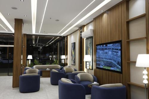 Shared lounge/TV area, راديكس ميلينيوم Radix Millennium in Khamis Mushayt