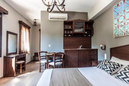 1 double bed