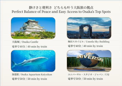 一棟貸し 家族向け 最大6名 駅徒歩2分 なんば好アクセス Tsubame INN Abeno