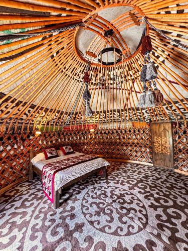 Ethnochill Karakol yurt camping in คาราคล