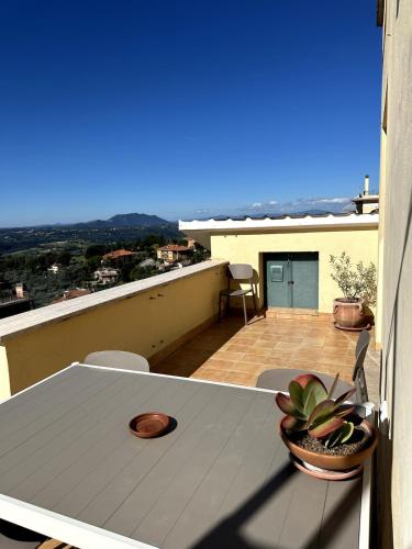 Balkons/terase, Sky view, Attico vicino Roma in Montopoli Di Sabina
