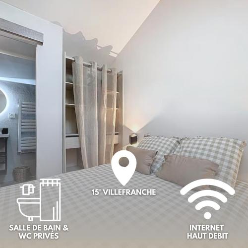 Juliana - Anse Centre - Chambre et Salle de bain WC privée - Cuisine partagée - Pension de famille - Anse