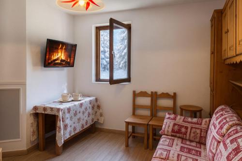 Studio cosy avec balcon vue Mont blanc Parking