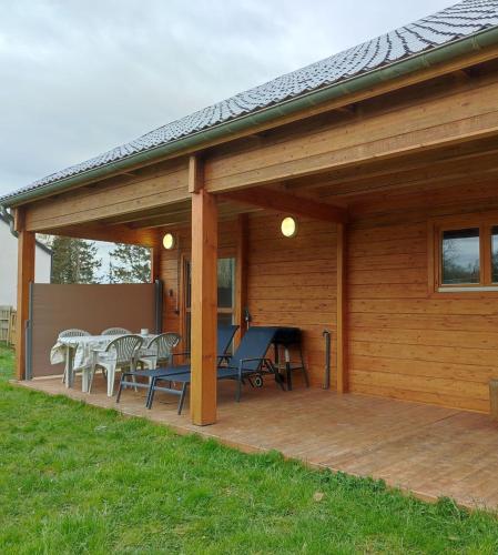 Balkons/terase, Chalet ICARE in Eclaibes