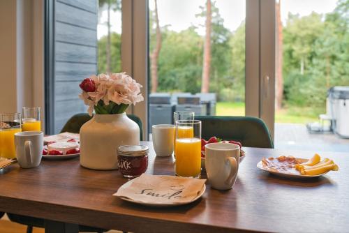 Ferienhaus Waldblick mit Whirlpool und Sauna in Hellwege
