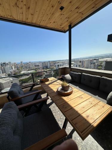 Stylish Loft Apartment with Private Terrace in Erdemli