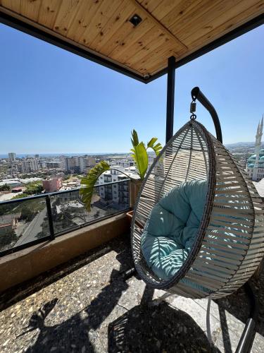 Stylish Loft Apartment with Private Terrace in Erdemli