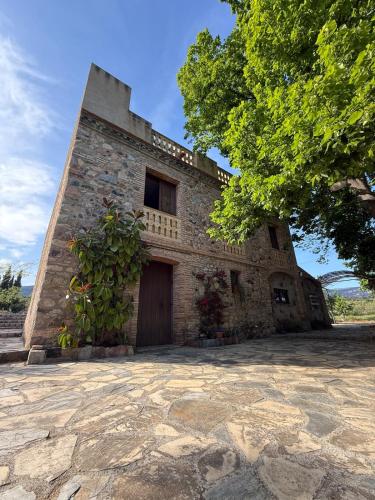 A szálláshely kívülről, Masia el Tiller in Alforja