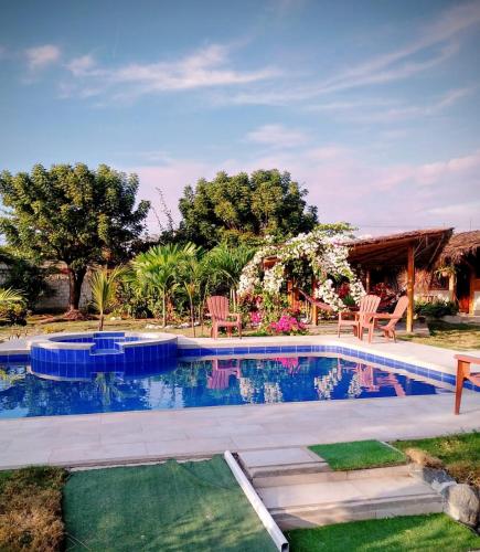 View, Cabanas Riviera Pacific in Pedernales