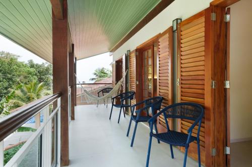 Balcony/terrace, Casa Varanda Guaeca Pet Friendly, Heated Pool in Praia Do Guaeca