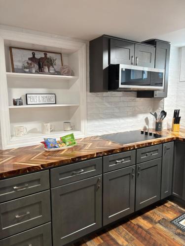 ห้องครัว, Quiet 2BR Albemarle Suite Near Morrow Mountain in อัลเบมาร์ล (NC)