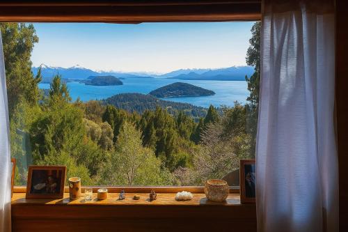 Cabana con increible vista al Nahuel Huapi - Villa la Angostura