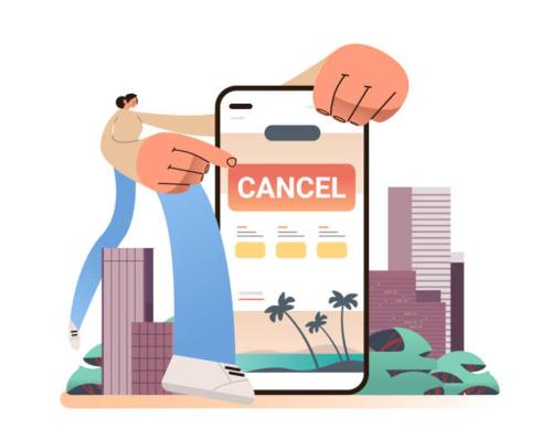 Cancel sale