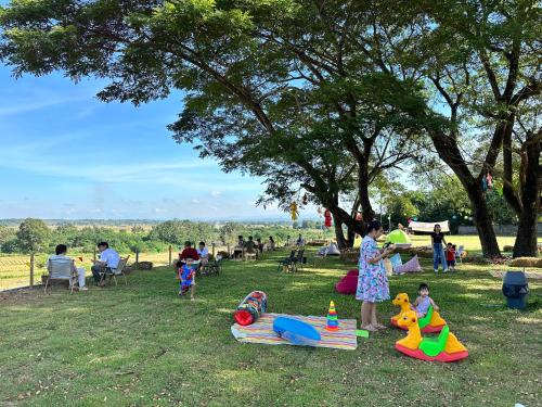 레스토랑, Healstay Hostel in 위앙 사