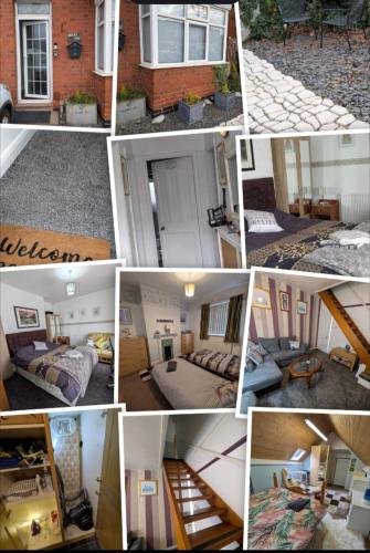 Close to City Center Bungalow walking distance to The Highcross, Abbey Park & Leicester City Long & Short Stays entire apartment with off road parking LE4