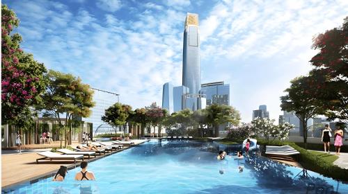 Agile Bukit Bintang BNB at KLCC #Located in TRX #5 mins to Pavilion &Bukit Bintang #Infinity Pool #Free Parking #中英文房东, Kuala Lumpur